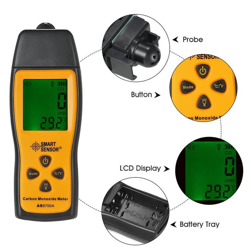 AS8700A	Carbon Monoxide Meter 0