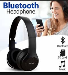wireless headphones /p47  Bluetooth  Foldable headset  with microphone