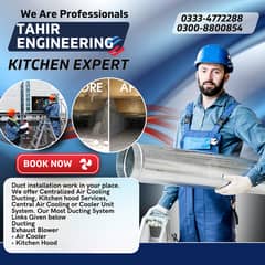 Ducting / Exhaust Blower / Air Cooler / Kitchen Hood SERVICES