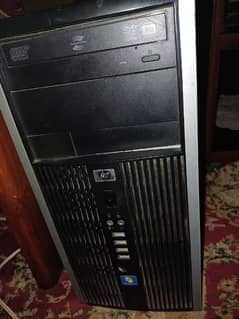 hp compaq 6200 pro casing with motherboard and power supply