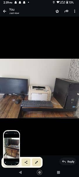 Dell computer with accessories 1