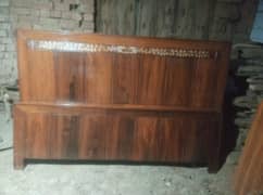 pure sheesham wood king size bed only