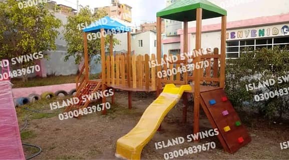 Swings / Kids Slides / Park Swings / Jhulay / Home Decor / Sea Saw 14