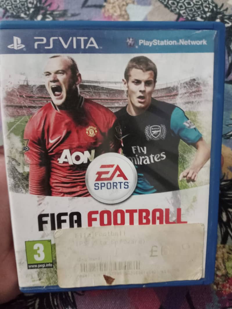 ps vita games, unit 13 and fifa football 1