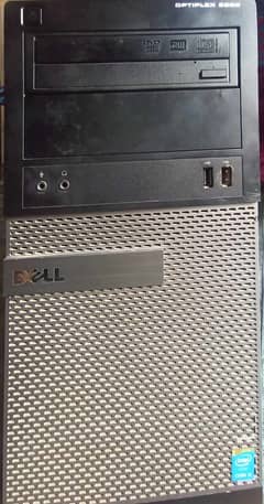 I5 4th Generation Dell CPU in Tower with 8 Gb ram,250 Gb hard