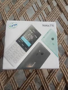 Nokia 216 used 3 days brand new all accessories avl with box warenty