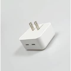iPhone Dual USB-C port power adapter 35W