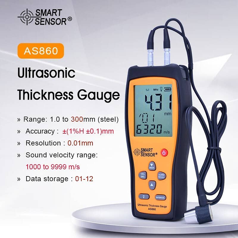 AS860	Ultrasonic Thickness Meter 0