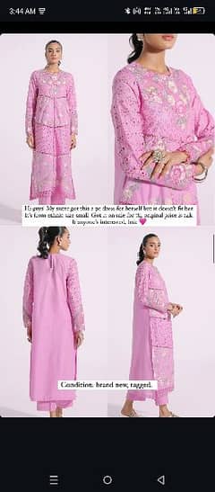 ETHNIC 2 PIECE BRAND NEW STITCHED