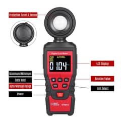 ST6813	Digital Lux Meter Color Screen