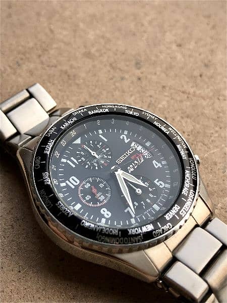 Seiko ANA Chronograph Quartz ( 7T92-0VG0 ) 9