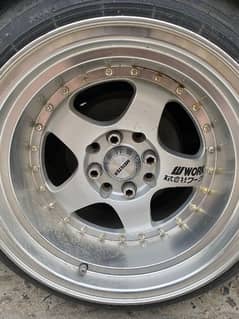 Rim tyre 15 inch Works S1