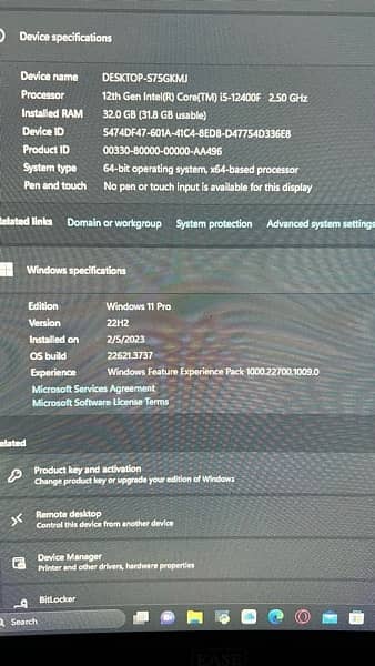 GAMING PC details in picture 8