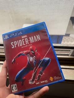 Spiderman ps4 disk