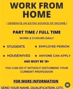 Earn from home