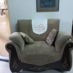 USED FIVE SEATER SOFA SET FOR SALE