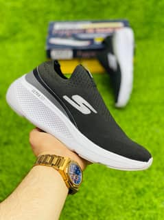 Shoes Skechers Black White