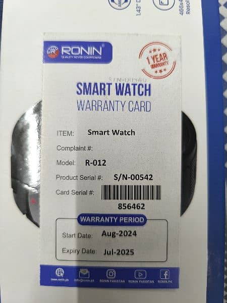 Ronin Smart Watch R 012 Rugged Design 6