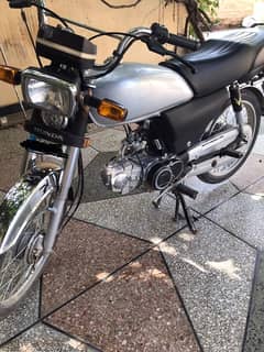 Honda CD 70 2024 Model (Red Color)