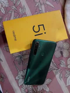 realme 5i complete Saman with box