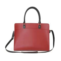 Women's Synthetic Craze Laptop Bag Maroon