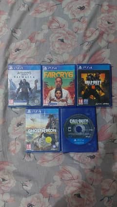 ps4 ps5 games bundle far cry 6 assassins creed valhalla black ops 4