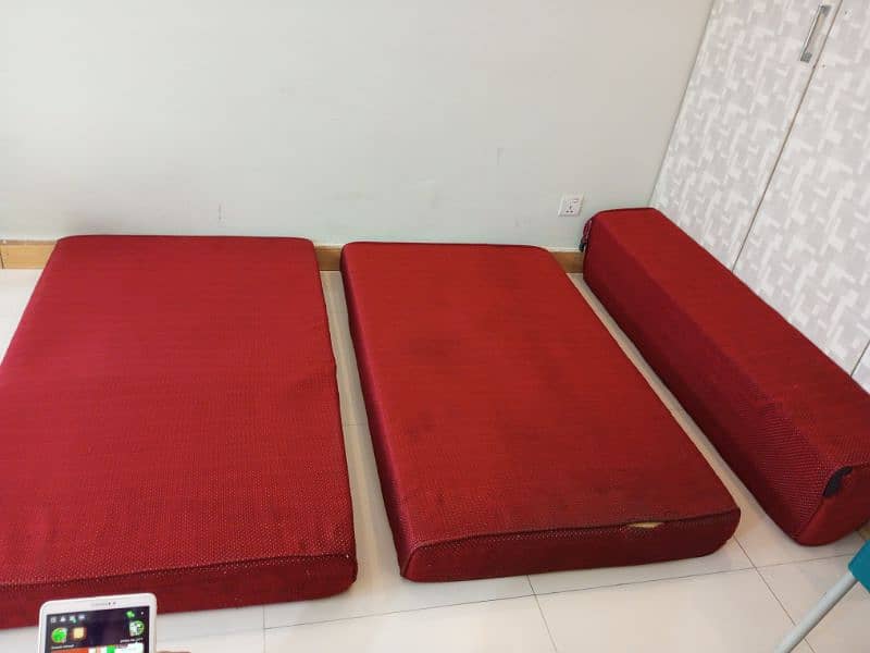 Sofa cum Bed Made with Molty Foam !!Urgent Sale!! Comfortable Sitting 4