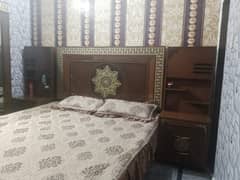 Bed plus dressing and wardrobe