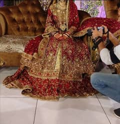 Bridal dress /Wedding dress /Barat lenga /Farshi lenga /Barat dress