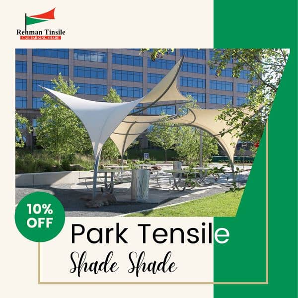 Tensile Parking shades - Porch shades - Best PVC Fabric Structures 3