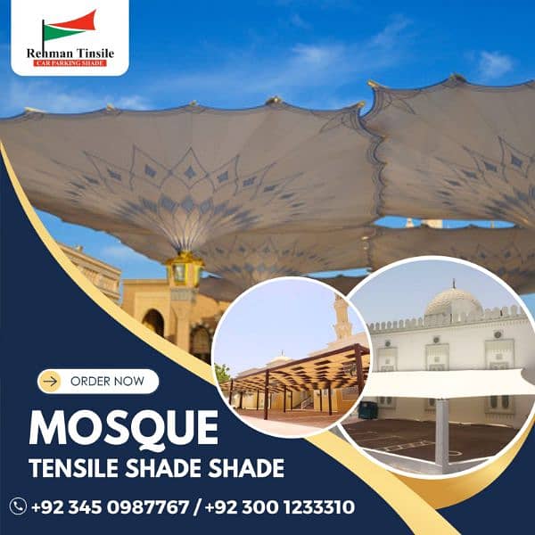 Tensile Parking shades - Porch shades - Best PVC Fabric Structures 4