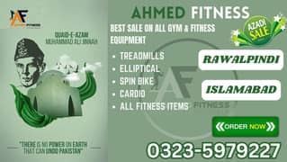 TREADMILL | 14 AUGUST | ELECTRIC | 0323-5979227 | Elliptical | Cycle