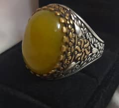 Haqeeq  Ring Turkish style in Italian Silver for Sale