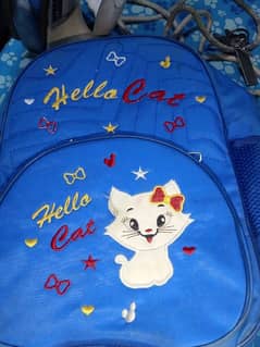 school bag for kids with 3 zips