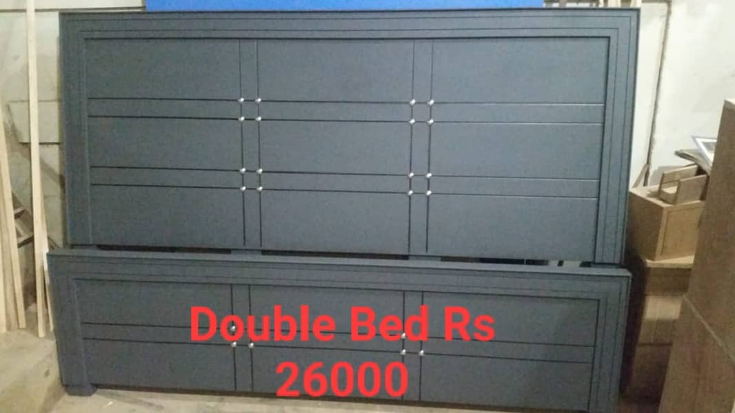 King size bed |Wooden bed |Poshish bed |Side table dressing |Furniture 5