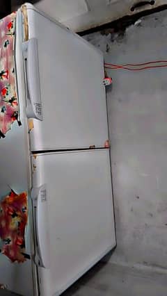 10by10 condition Haier deep freezer two door