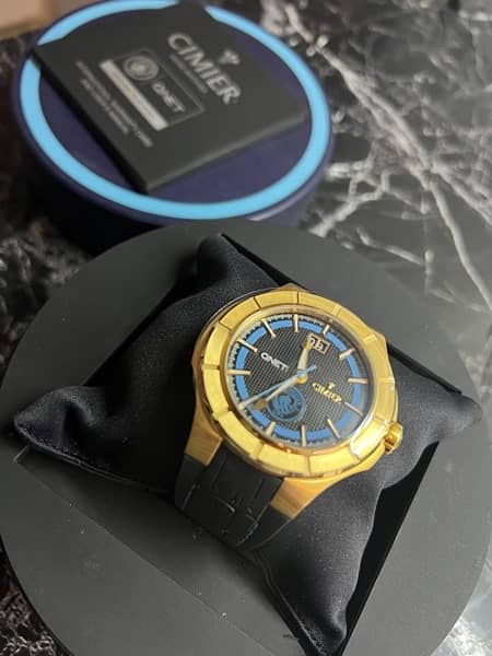 CIMIER GOLD MAN CITY OFFICIAL WATCH 1