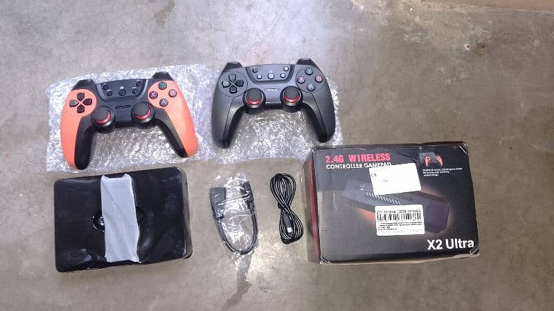 sell game stick x2 Ultra 128gb 40000 games load. 4k gaming 6