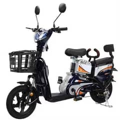 Electric Bike scooter Rs. 110,000 contact no. 03408856766