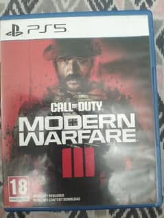 Call of Duty Modern Warfare 3 PS5 game