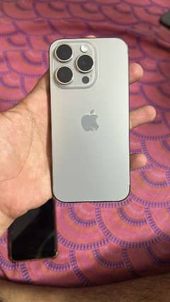 Iphone 15pro jv natural titanium 128 gb