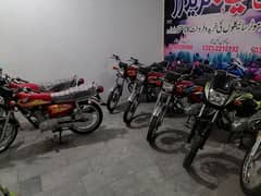 we are dealing in all kinds of used bike , honda 125/70, delux, yamaha
