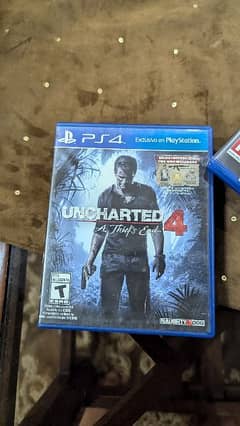 UNCHARTED 4 Ps4 CDs