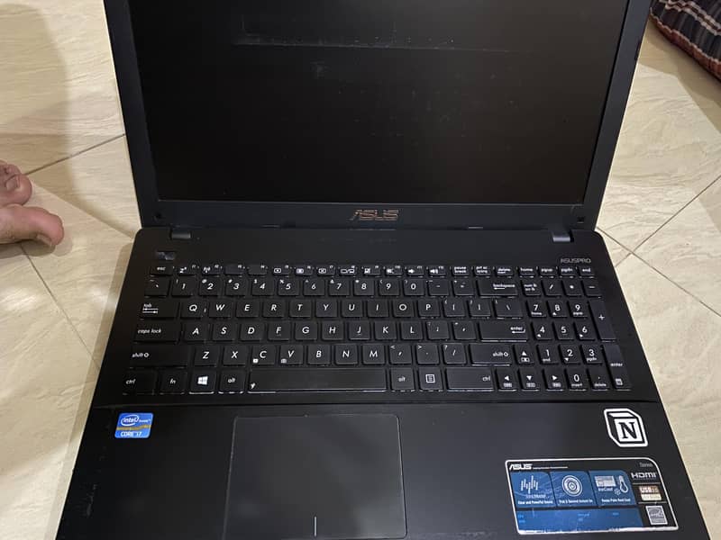 ASUS Pro X550CA Laptop RAM:8GB SSD:128GB HDD:320GB 4