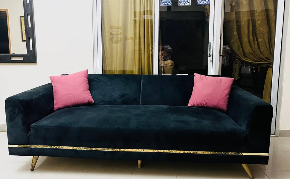 6 Seater sofa set ( habitt style ) 1