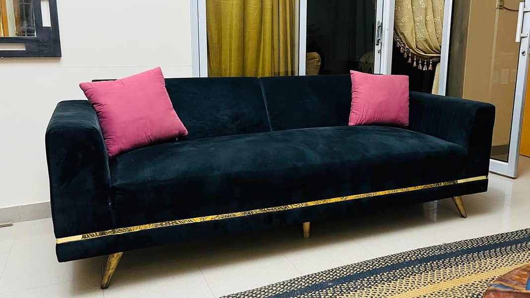 6 Seater sofa set ( habitt style ) 2