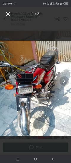 Honda CG 2018 model bike for sale call on 0336,9794037