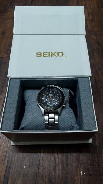 SEIKO CHRONOGRAPH LIMITED EDITION MENS WATCH BRAND NEW 3