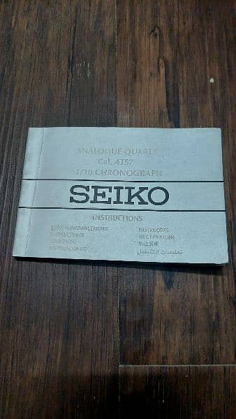 SEIKO CHRONOGRAPH LIMITED EDITION MENS WATCH BRAND NEW 6