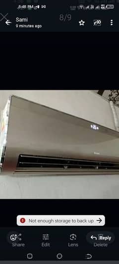 gree ac  DC invetar 1/5  is number rabta karo 03023787077